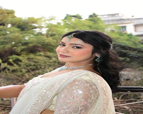 Portrait of Indian woman smiling